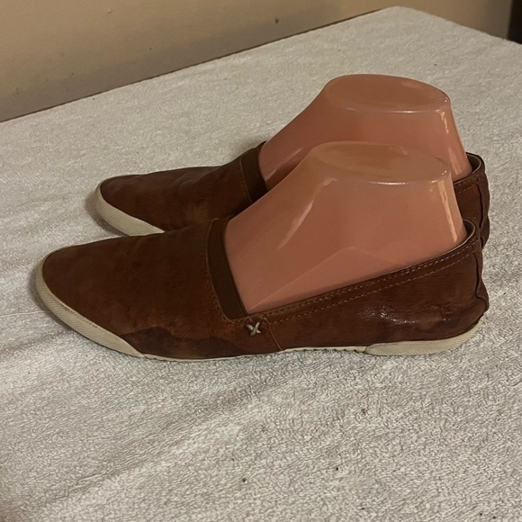 Frye Melanie Imperfections Leather Shoes Sz 7 1/2 - Picture 7 of 14